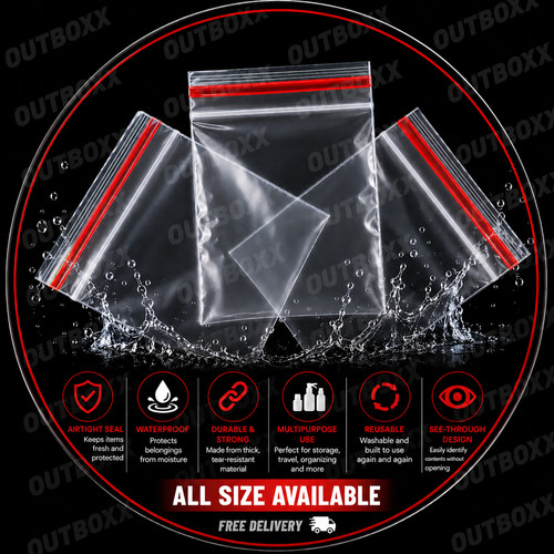 Grip seal bags clear - seal,