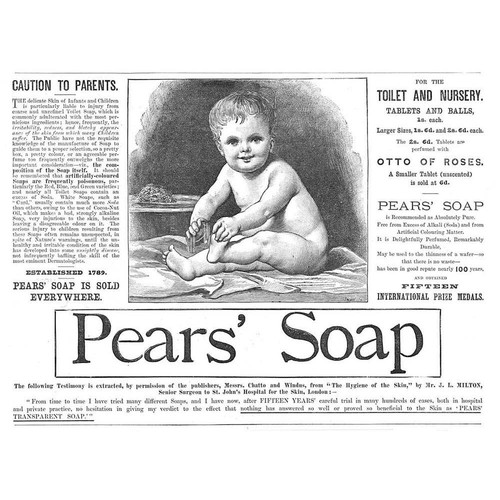 Pears soap for the toilet - for, and
