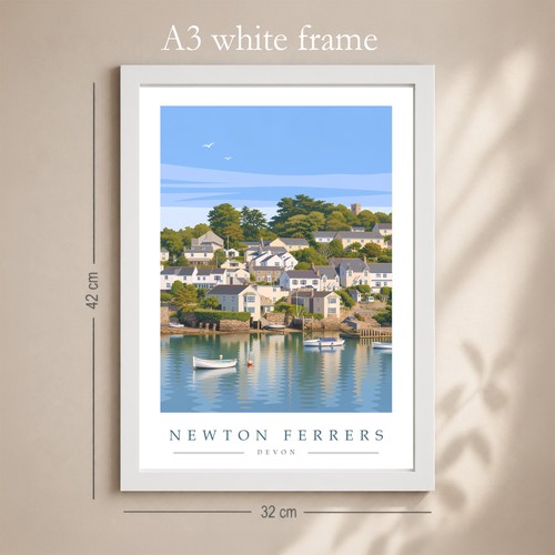 Newton ferrers seaside - newton, village