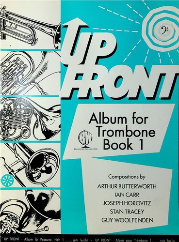 Front album for trombone - album,