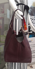 Anya Hindmarch Hobo Genuine Leather Bucket Bag