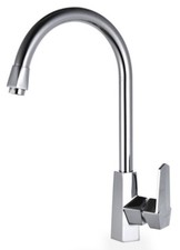 Chrome Kitchen Taps Sink Mono