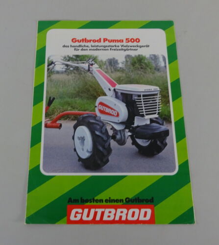 Brochure gutbrod single axle - brochure,