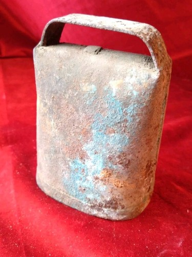 Vintage french alpine cow bell - french,