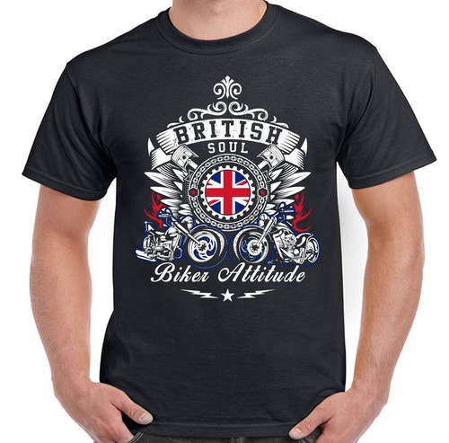 Motorbike shirt british - t-shirt,