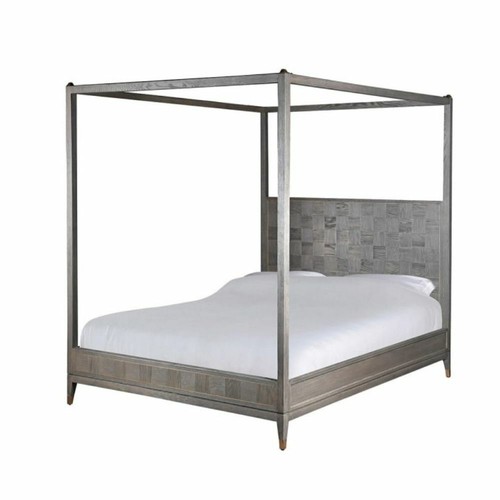 Four poster bed oak - bed, |
