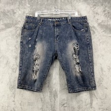 True Rock Jean Shorts Mens 40