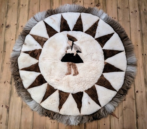 Vintage puruvian alpaca - vintage, fur