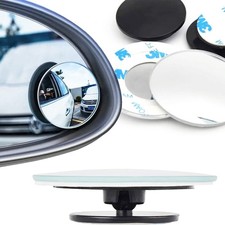 2X CAR VAN MOTORCYCLE ADJUST WIDE ANGLE BLIND SPOT MIRROR REAR SIDE VIEW TOWING