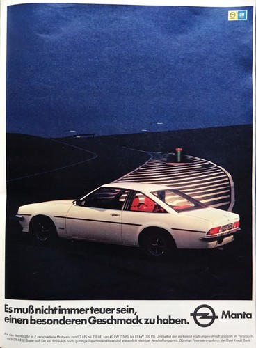 Opel manta original - b,