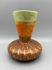 Vintage Myott Son & Co Art Deco Posy Vase 14cm Tall