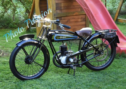 Peugeot p108 motorcycle - motorcycle, photo