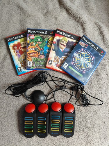 Buzz controllers and games - 4, 4
