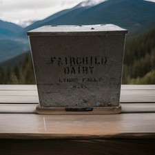 Rare Vtg Fairchild Dairy Lyons