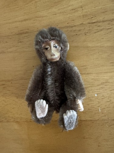 Vintage schuco mohair monkey - vintage,