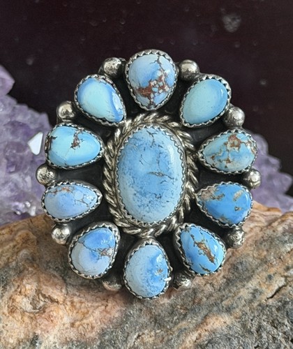 Golden hills turquoise cluster - hills,