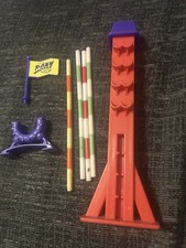 Toy pony horse jumps poles - pony/horse,