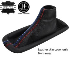 BLACK & TRI STITCH TOP GRAIN