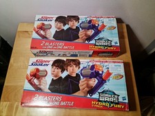 Nerf Hydro Fury 2 Pack Super Soaker Wars Discontinued Rare ( 2 No Packs Of 2)