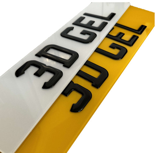 Number plates badges - -, badges/borders