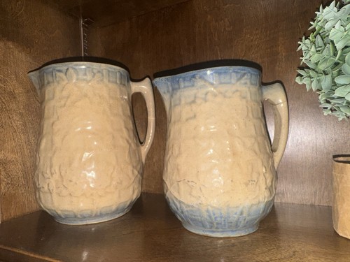 Stoneware pottery pitchers - pottery,