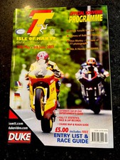 Fine Isle of Man TT Races Programme 2003 Mountain Course Spectator Race Guide