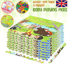 Eva Soft Foam Interlocking Tiles Mat Baby Play Mats Gym Yoga Exercise Kids Mat