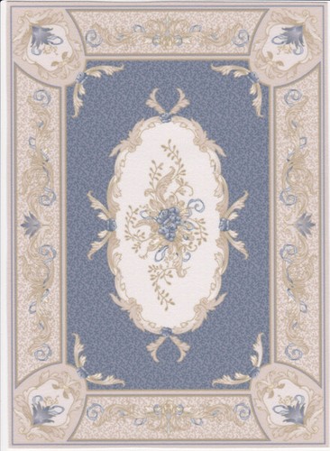 Dollhouse miniature blue - dollhouse,