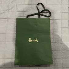 Harrods Dark Green Paper Gift