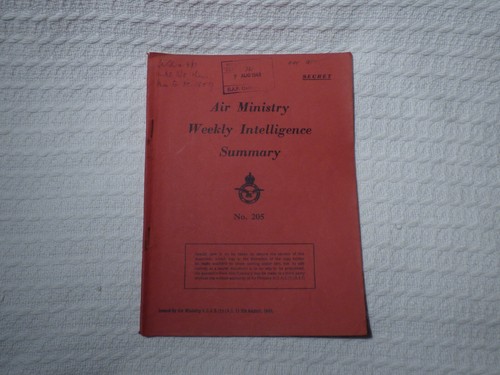 Ww2 secret raf air ministry - air,