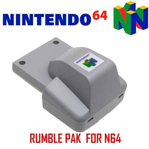 N64 rumble pak nintendo - rumble, 64