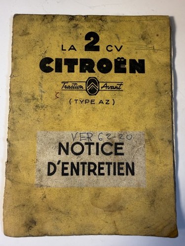 Vintage 1960s citroën - 1960s,