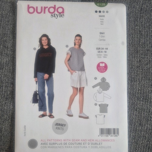 Burda easy sewing pattern 6128 - sewing,