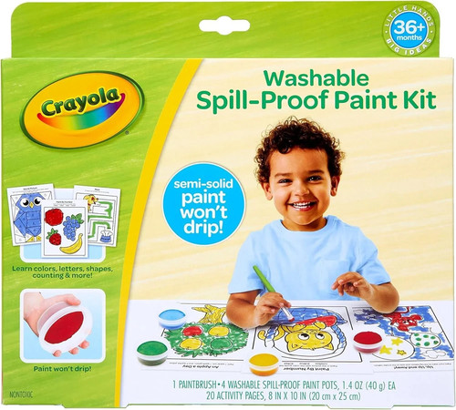 Crayola spill proof washable - spill-proof,