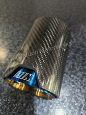 1 x Bmw Exhaust Tip Carbon