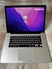 Apple MacBook Pro 15-inch Retina Mid-2015 2.2GHz I7 Intel, 16GB RAM, 256GB SSD