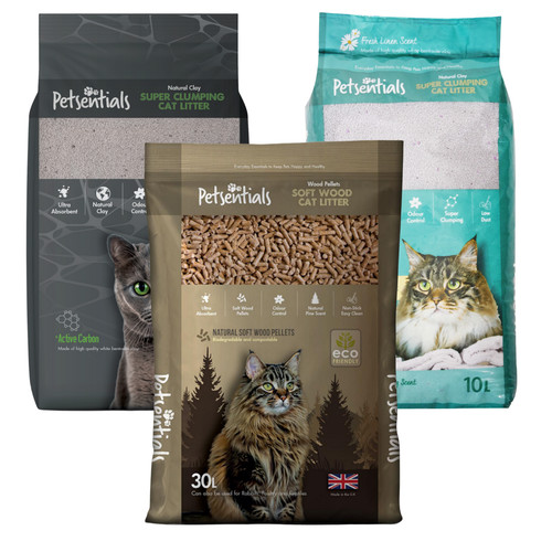 Petsentials super clumping cat - super,