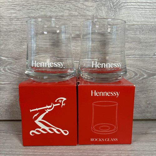 Hennessy rocks tumbler glass - rocks,