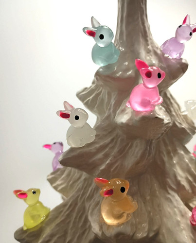 Cute accent easter bunny - easter,
