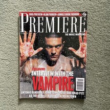 Premiere The Movie Magazine UK Edition February 1995 Antonio Banderas Tom Cruise