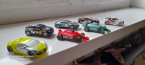 Micro scalextric slot cars - slot, x