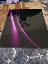 Tempered Glass Cutting Board – Worktop Saver and Pastry Board; Measures: Single: