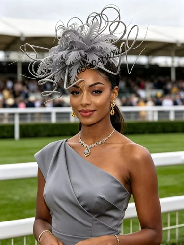 Women feather fascinator hat - women's,