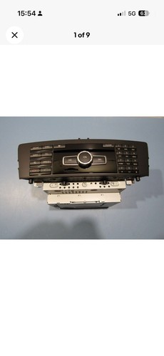 Command unit radio mercedes - unit/radio,