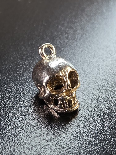 Vintage sterling silver skull - vintage,