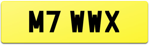Initials private dvla - mw,