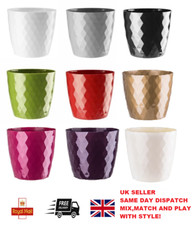 Flowerpot round plastic plant - round,