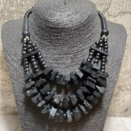 Retro ethnic black wooden - retro,