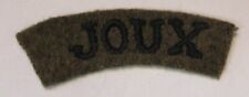 troop insignia of the fortified sector of Joux