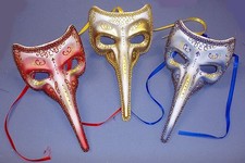 Long Nosed Glitter Masquerade
